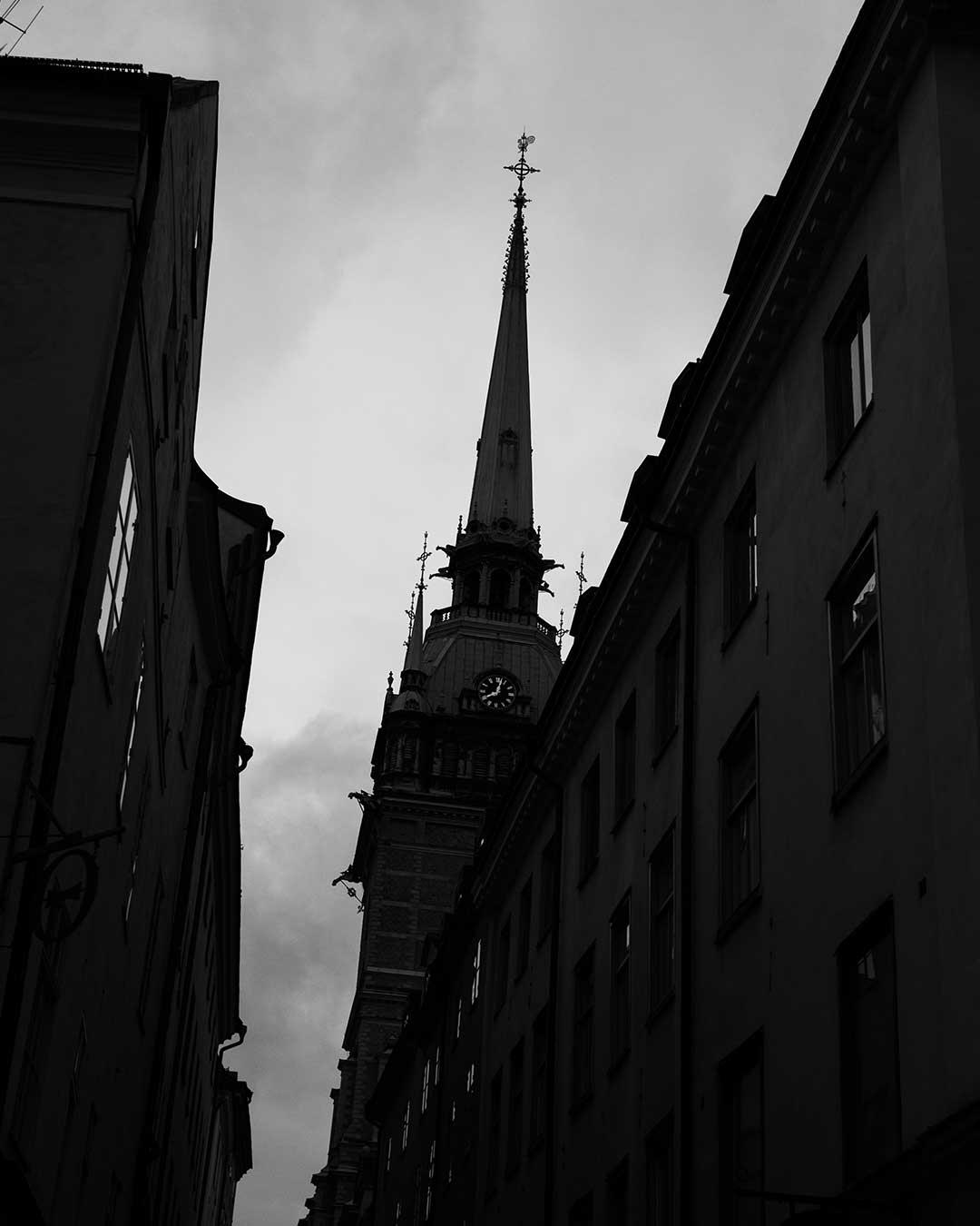 Bild från Stockholm på St Clara kyrkan